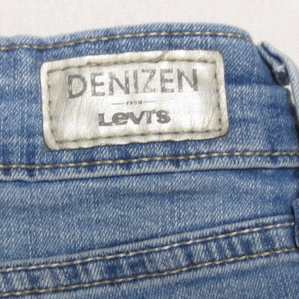 LEVI’S DENIZEN womens JEANS blue DENIM modern SKINNY SIZE 12M 31X29 - Picture 11 of 13